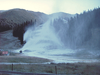Colorado Resorts Start Making Snow