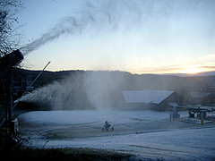 Mid-Atlantic Resorts Fire Up Snowmaking