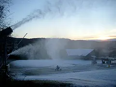 Mid-Atlantic Resorts Fire Up Snowmaking