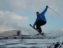 Unusual Snowfall in Europe’s City Suburbs Lead Indoor Skiers to Ski Outdoors