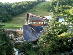 Hurricane Irene Devastates Northern New England Resorts