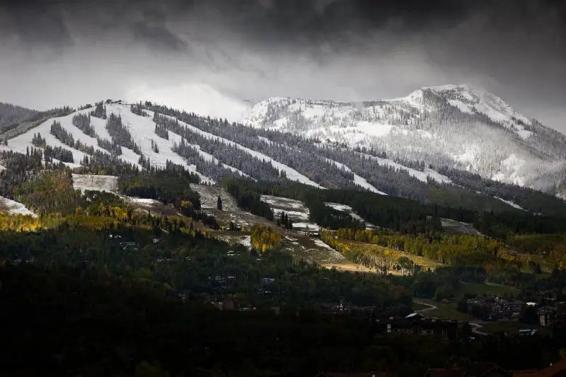 Summer Heat Turns into Fall Snow in the West