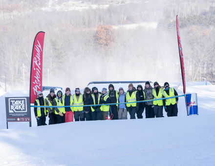 Take the Rake Gathers Female Terrain Park Builders, Awards Education Grant