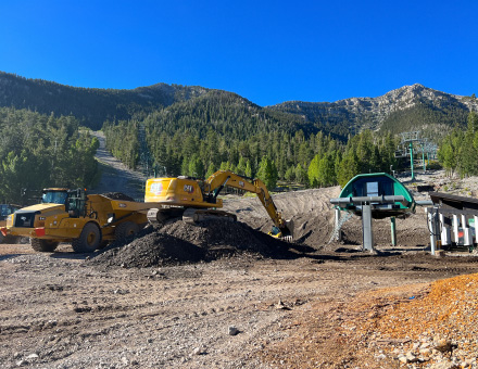 Cleanup is Underway at Lee Canyon