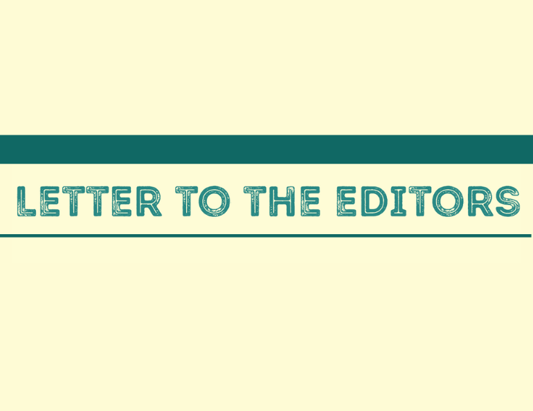 Letter to the Editors :: May 2025