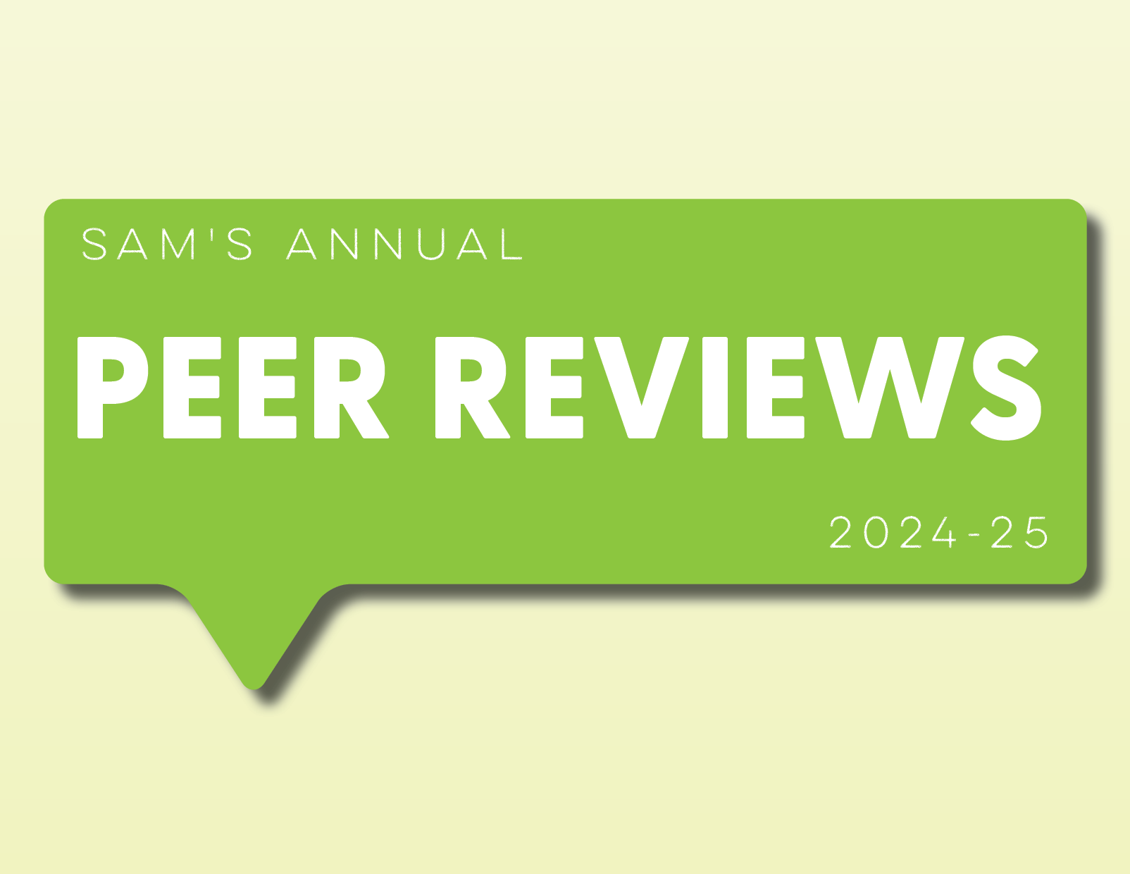 Peer Reviews 2024-25