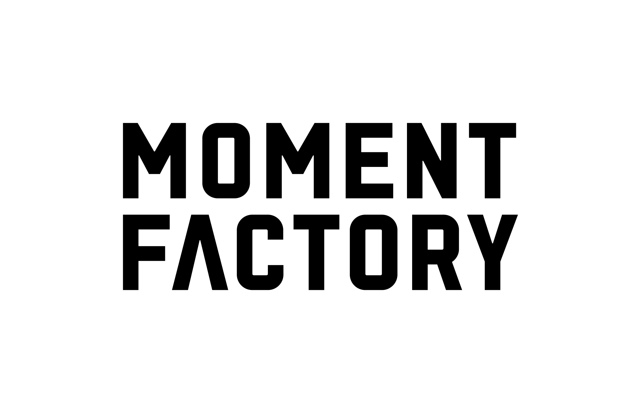 Moment Factory Logo NOIR CMYK