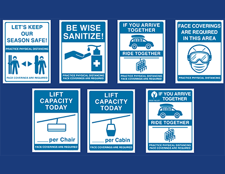 NSAA Unveils COVID Safety Signage