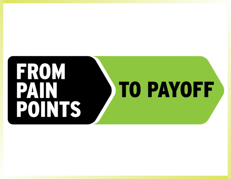 From Pain Points to Payoff