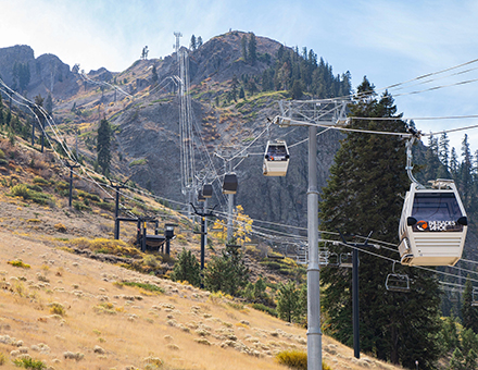 Palisades Tahoe Base to Base Gondola Nears Opening