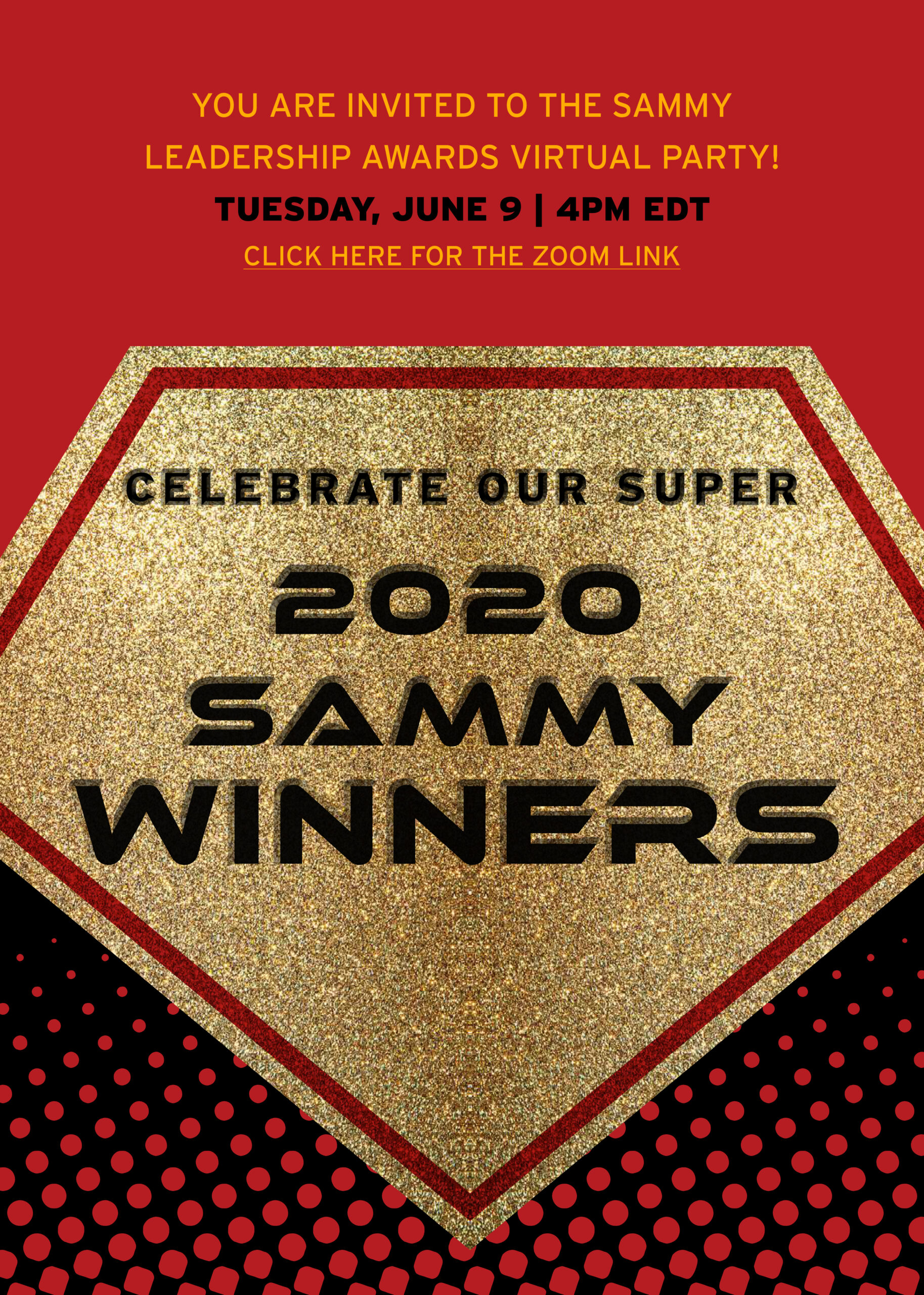 2020 SAMMY Leadership Awards Party