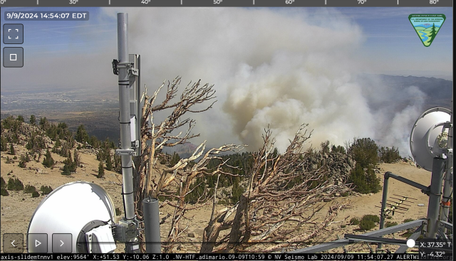 Davis Fire Nears Mt. Rose – Ski Tahoe, Sky Tavern Also Ordered to Evacuate