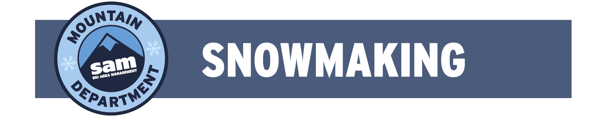 Snowmaking Mountain Department