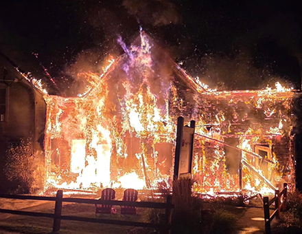 Fire Destroys Sugarbush Resort Golf Clubhouse