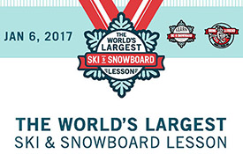 World’s Largest Ski and Snowboard Lesson: Attempt #2