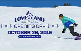 Coloradoâs Loveland Ski Area to Open Thursday