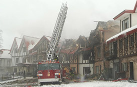 Major Fire at Boyne Highlands Hotel