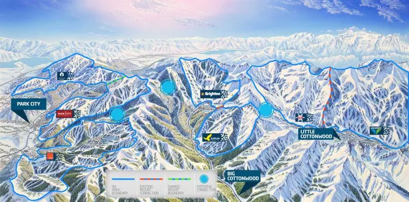 Seven Resorts in Utah Announce Possible Connection
