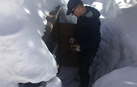 Deep Snowpack in the West, Big Snow from the East to the Alps