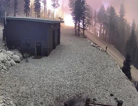 Cottonwood Fire Hits Eagle Point Resort in Utah